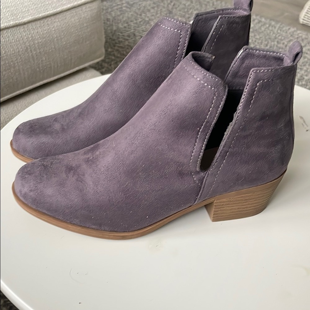 Women's gray Ankle Boots